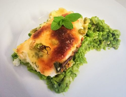 Iron-rich Recipe: Hake with Pea Puree